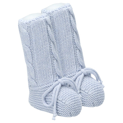 Martin Aranda - Blue Sweater Booties