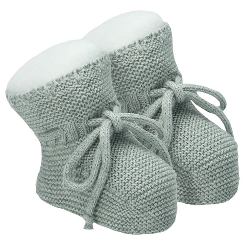 Martin Aranda - Moss Green Sweater Booties
