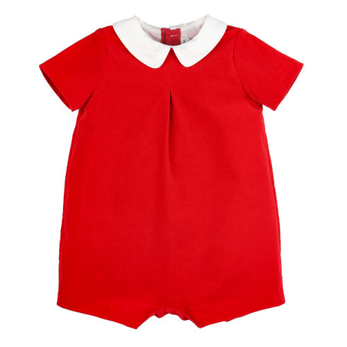 Sophie & Lucas - Good Tidings Red Romper