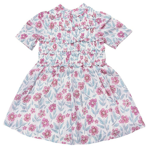 Alto Modas Rosey Pink Floral Chloe Dress