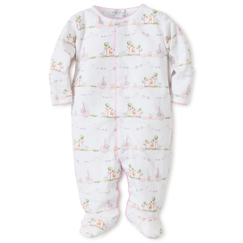 Kissy Kissy - F1635304P - Pink Noah's Arc Footie