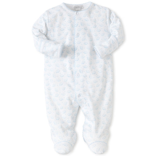 Kissy Kissy - 48604-P-BL - Blue Ele-Fun Footie