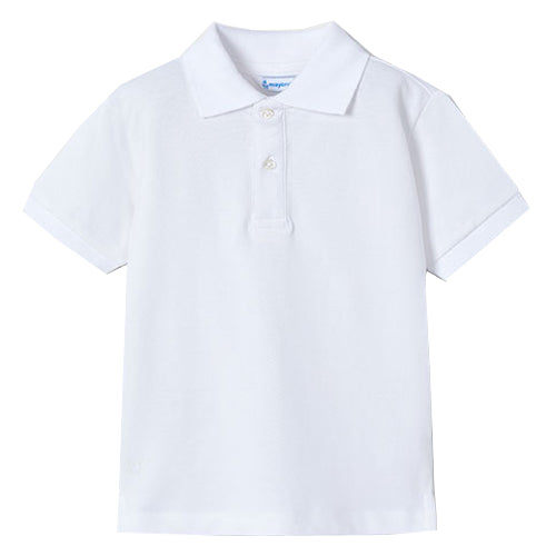 Mayoral White Polo Shirt