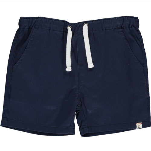 Me & Henry Navy Twill Shorts