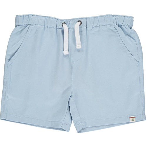 Me & Henry Pale Blue Twill Shorts