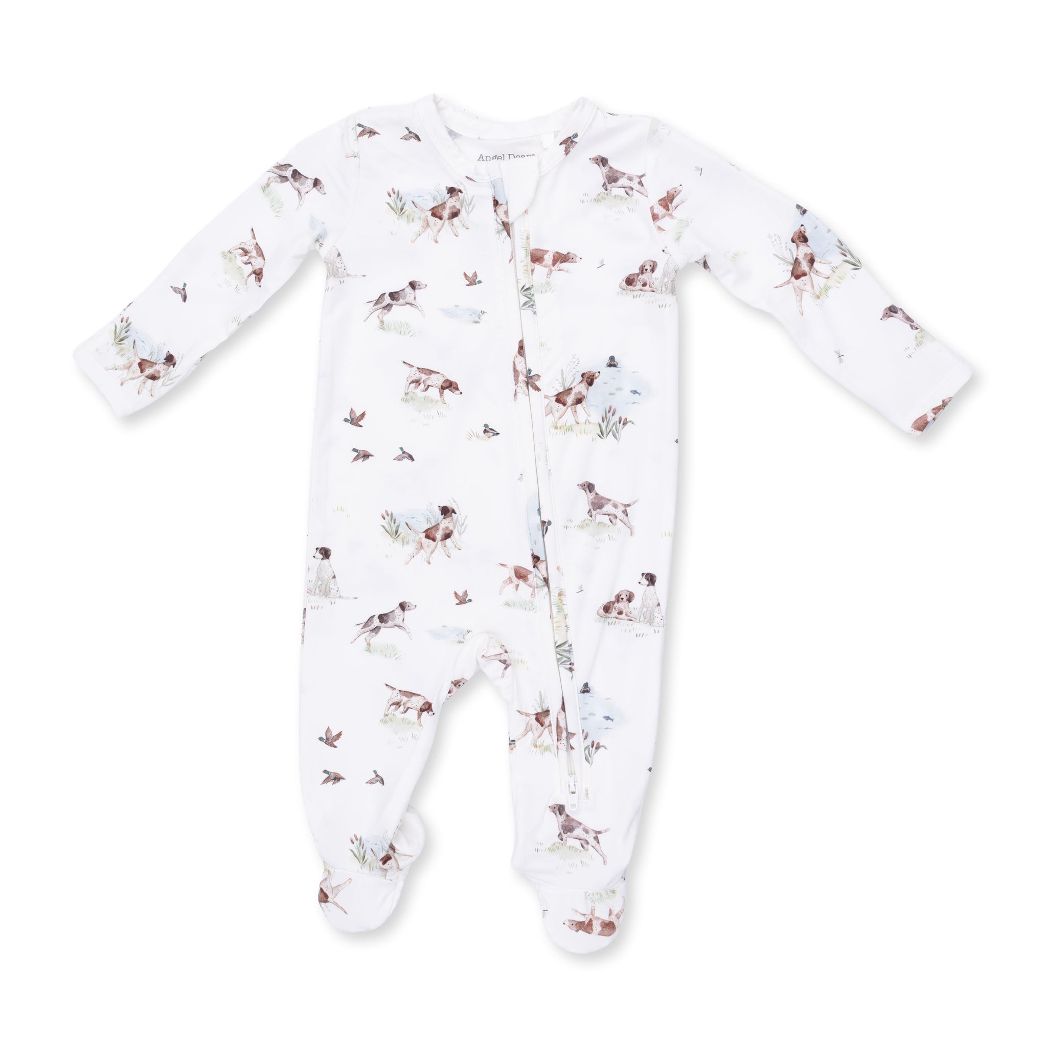 Angel Dear - Pointer Pups & Duck Buddies Zip Footie
