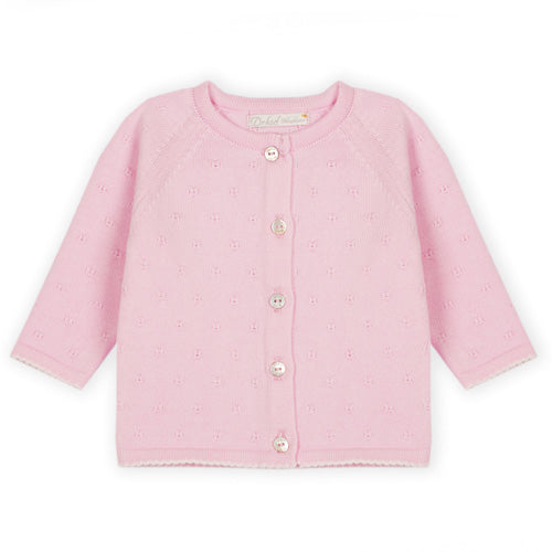 Dr Kid - DK286-253 - Pink Countryside Knit Cardigan
